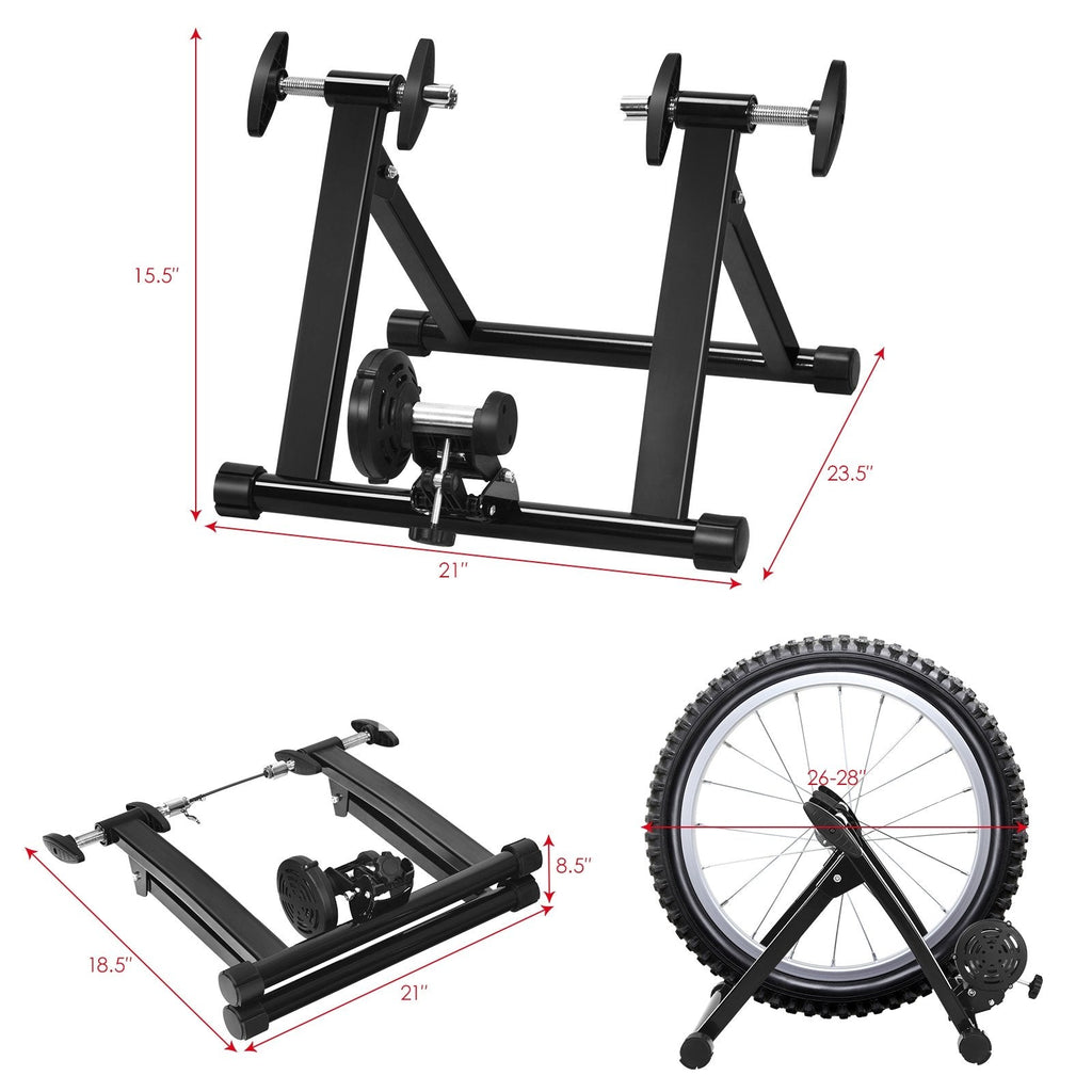 Portable Folding Steel Bicycle Indoor Exercise Training Stand
