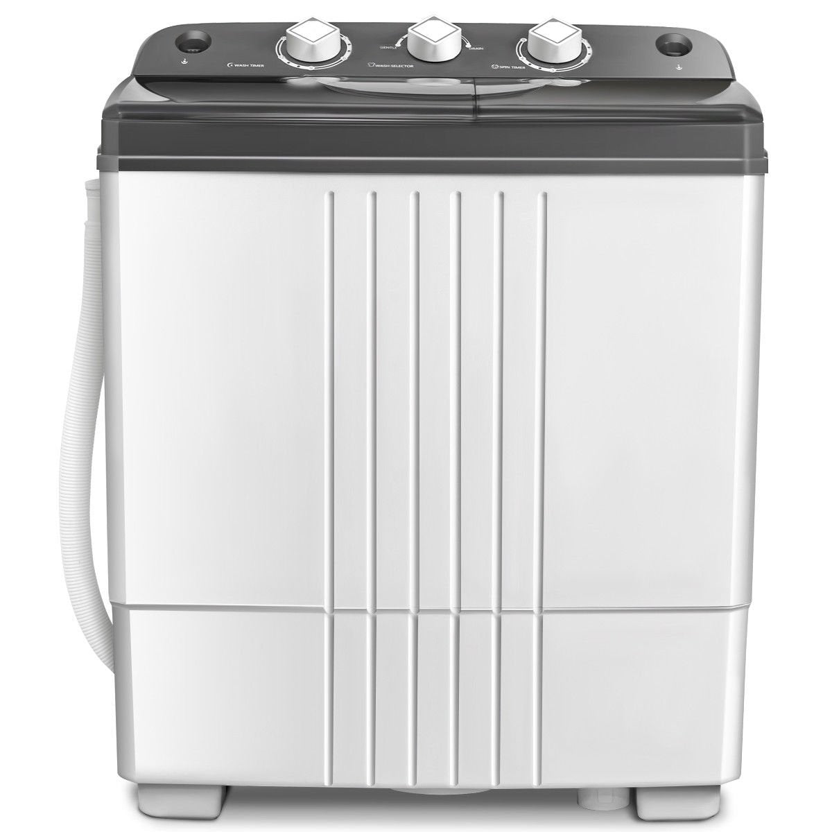 20 lbs Portable Semi-Automatic Twin-tub Washing Machine