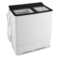 Portable Washing Machine with 18 LBS Washer and 8 LBS Spinner Combo-Black