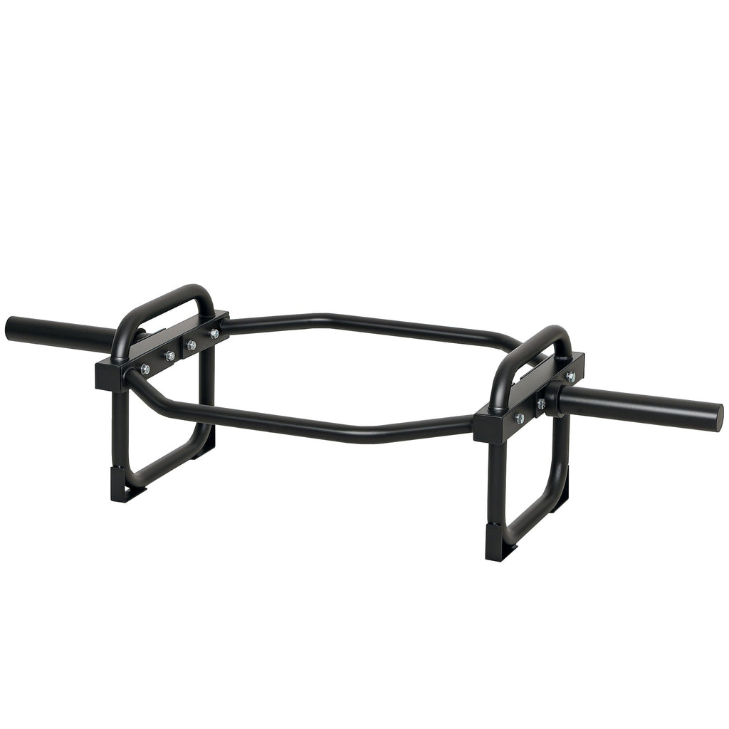 Trap Bar, Olympic Deadlifting Bar, 2" Hex Barbell Bar for Deadlifts and Shrugs, 660 lbs Capacity, Black