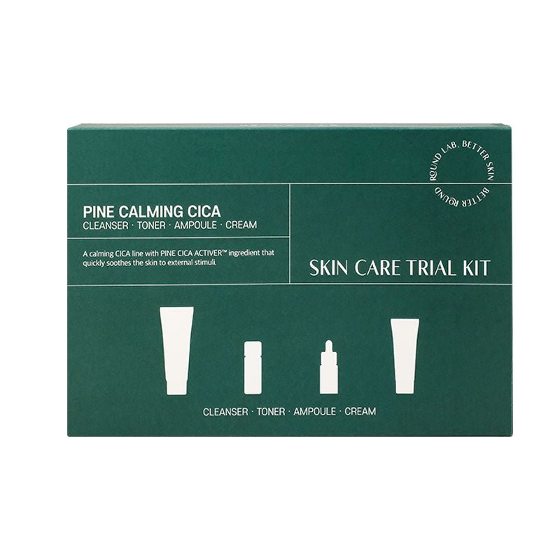 Round Lab Pine Calming Cica Trial Kit