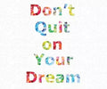 Never Give Up Panel