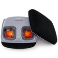 Shiatsu Foot Massager with 3-Level Deep Kneading and Air Compression-Black
