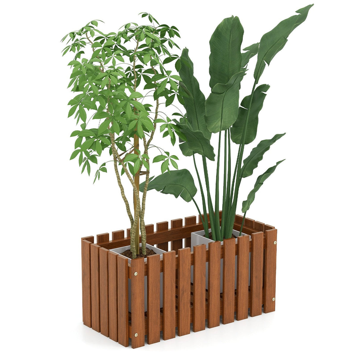 Solid Wood Raised Garden Bed for Flower and Vegetable