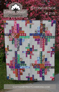 Stonehenge Quilt Pattern by Marcea Owen for Cotton Street Commons
