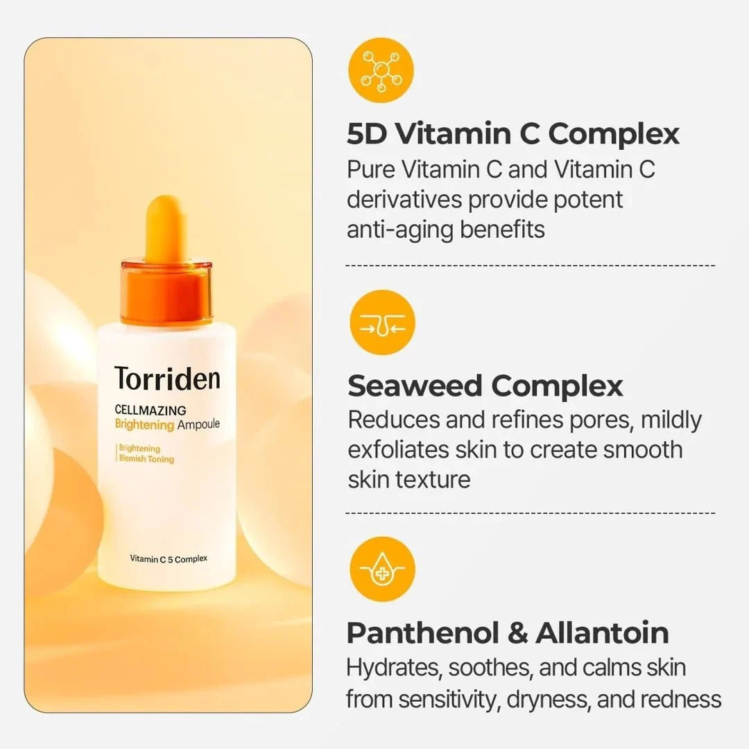 Torriden Cellmazing Vita C Brightening Ampoule 30ml