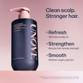 Unove Deep Damage Repair Shampoo 500ml - Rosy Aura